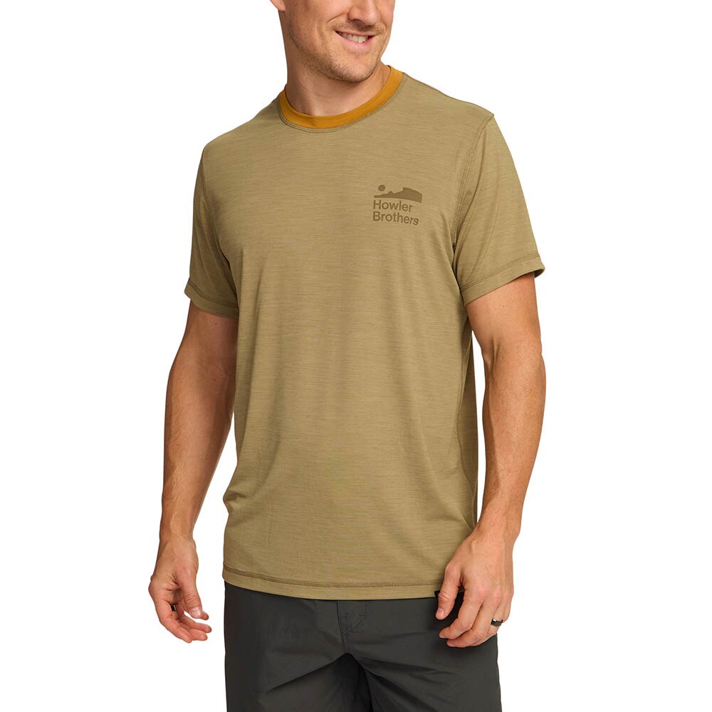 Howler Brothers HB Tech Tee Men's in Aloe